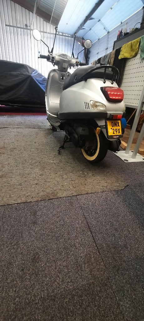 Scooter merk: Turbho RL-50 typeTD geel kenteken km.st.6750, Ophalen, Gebruikt, Overige typen, Overige merken