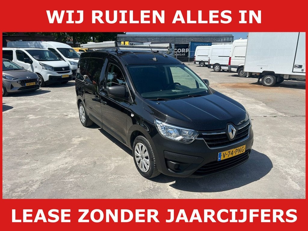 Renault Kangoo 1.5 dCi 75 Generique imperiaal half leder nav, Auto's, Voorwielaandrijving, Stof, Gebruikt, 4 cilinders