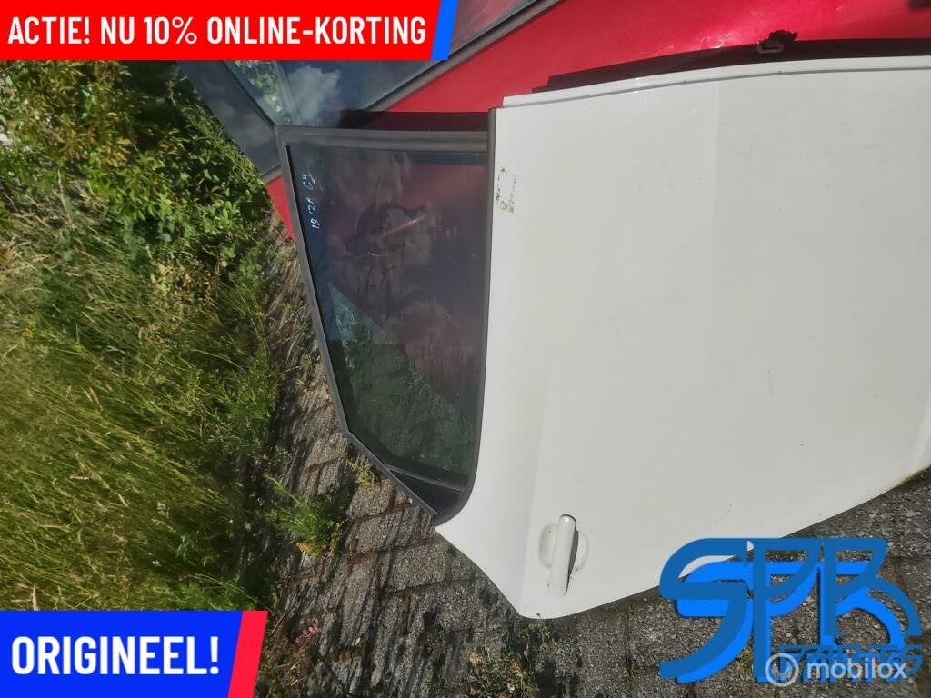 Seat Ibiza 6J LB9A RECHTSACHTER DEUR RECHTS ACHTER PORTIER, Gebruikt, Deur, Achter, Ophalen of Verzenden