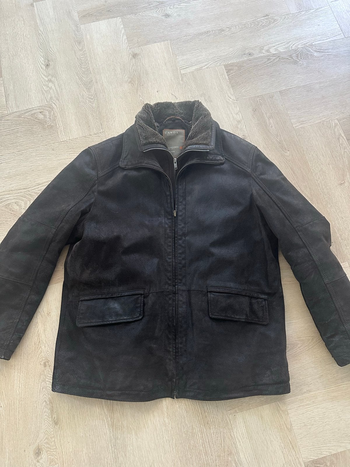 Canda Heren Winterjas Maat 56, Ophalen of Verzenden, Gedragen, Maat 56/58 (XL), Bruin