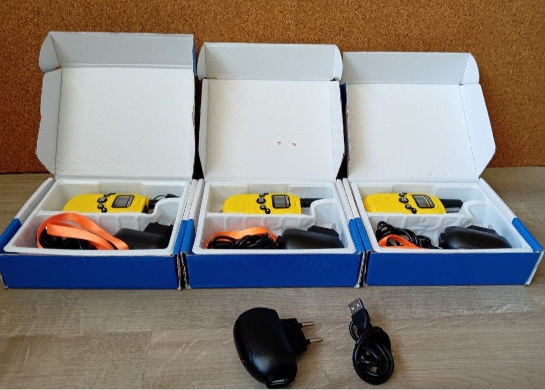 Baofeng walkie talkies 3 stuks, Minder dan 2 km, Gebruikt, Ophalen of Verzenden, Portofoon of Walkie-talkie