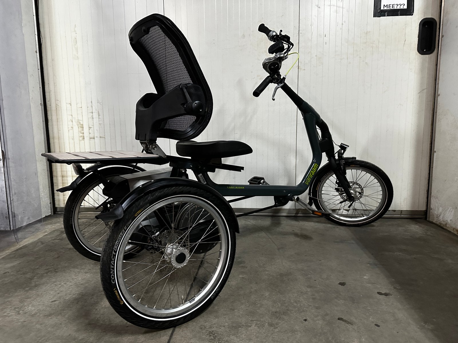 Van Raam Easy Rider Zitdriewieler - Z.G.A.N. met ondersteuni, Ophalen, Zo goed als nieuw, Schijfrem