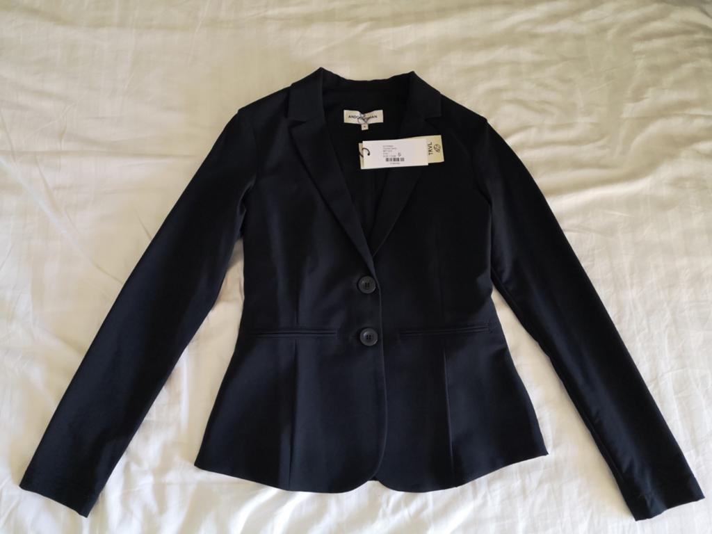 &Co Woman - Colbert - Donkerblauw - Maat 36 - Nieuw, Blauw, &Co Woman, Nieuw, Ophalen of Verzenden