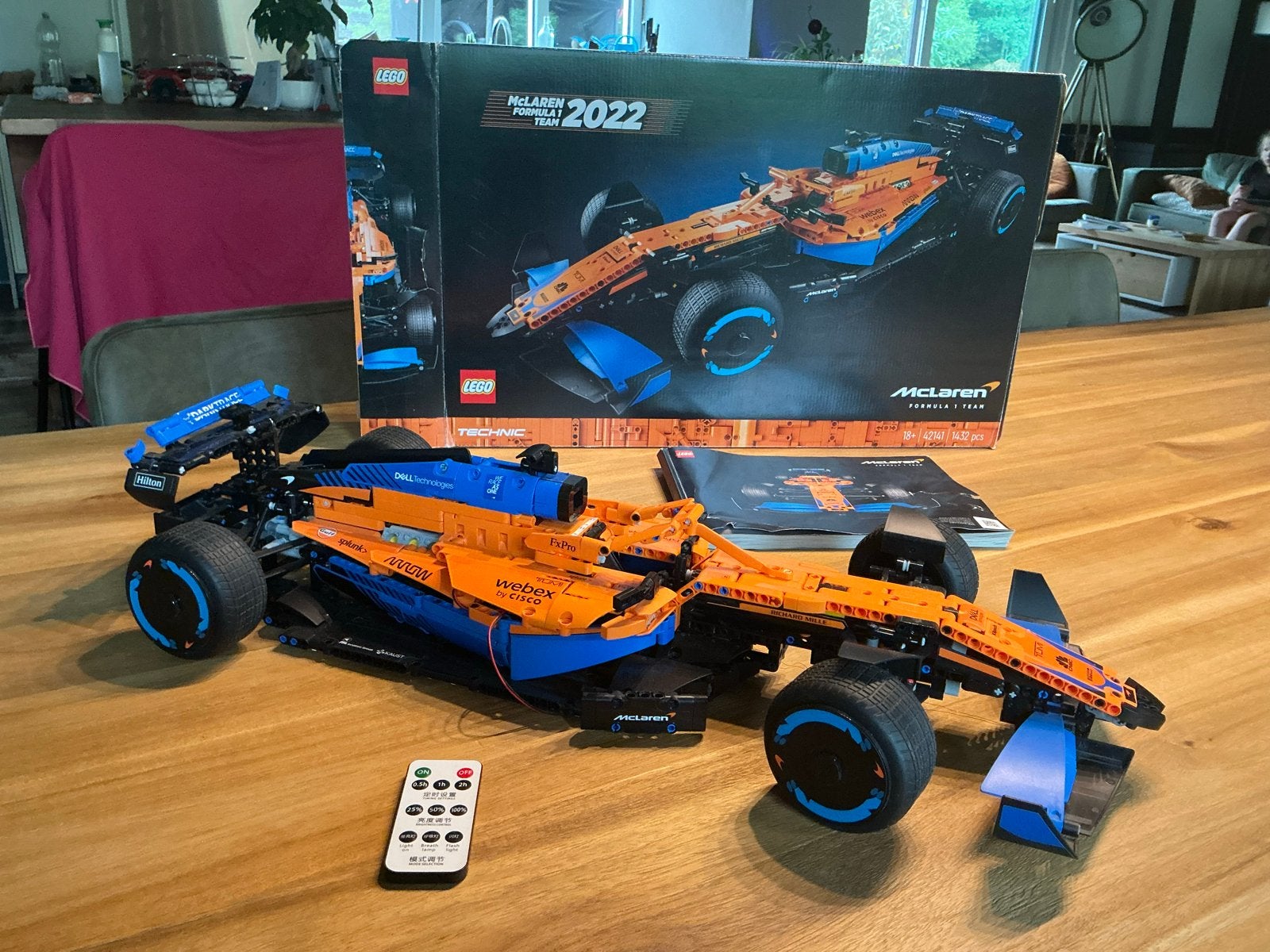 LEGO Technic McLaren Formule 1 Racewagen 2022 (42141), Lego, Ophalen of Verzenden, Zo goed als nieuw, Technic