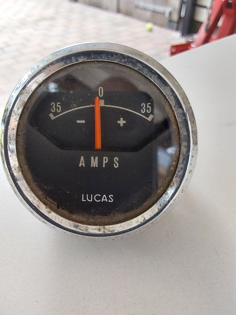 Lucas 35 AMP meter, Auto diversen, Ophalen of Verzenden