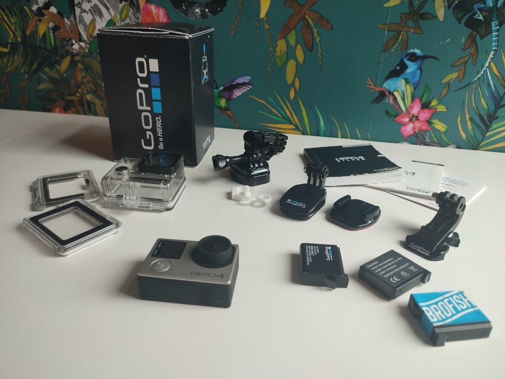 GoPro Hero 4 Silver Action Camera Set
