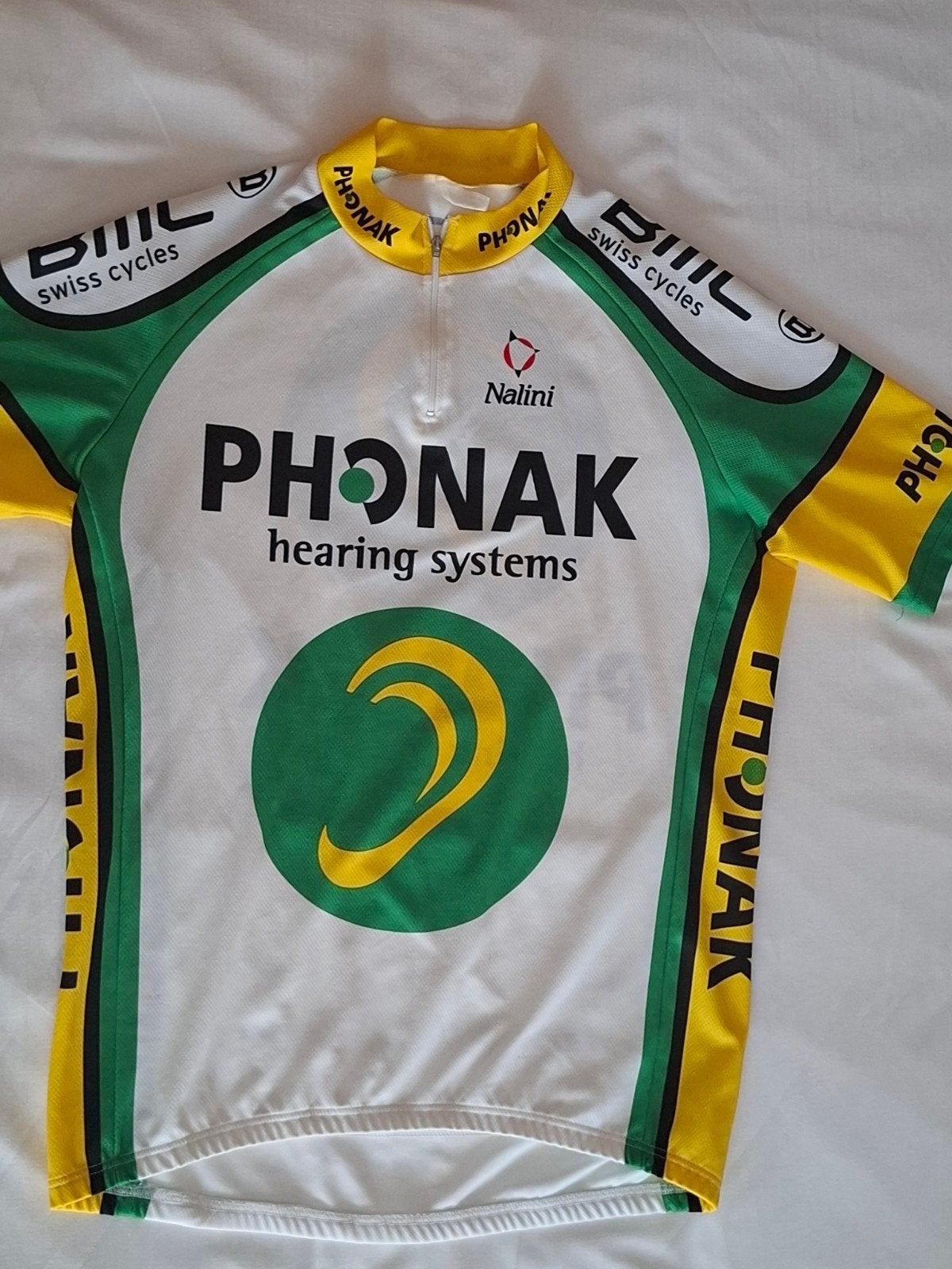 Phonak Wielershirt Maat L, Ophalen of Verzenden, Zo goed als nieuw, Kleding