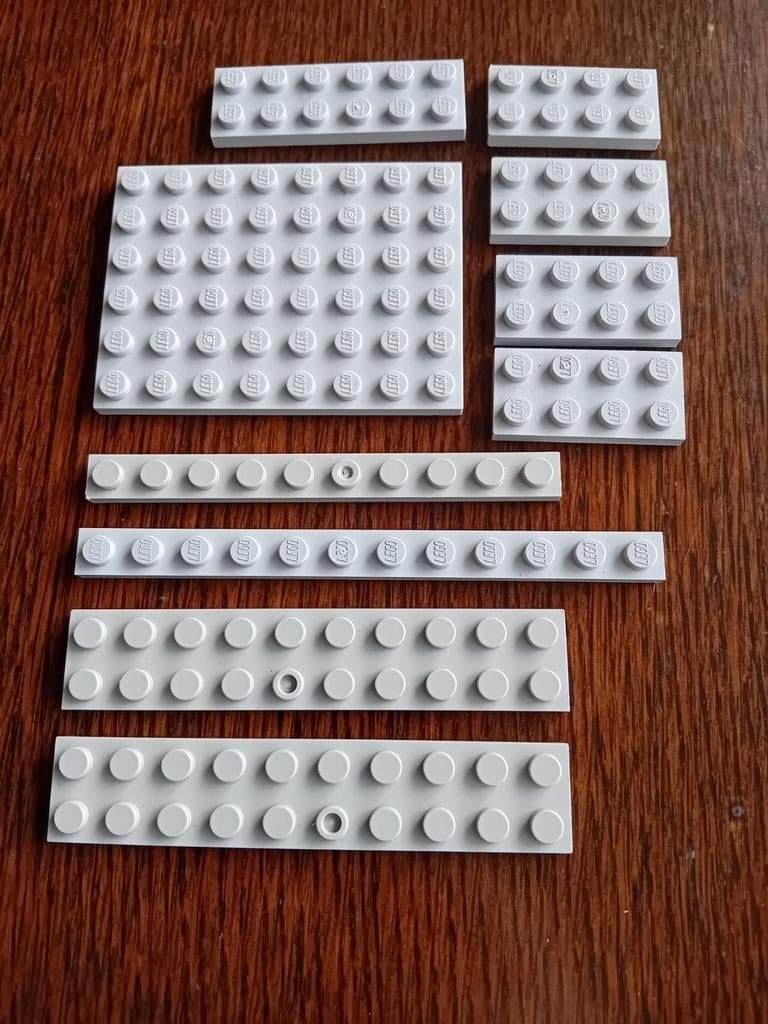 150 Losse LEGO stenen - Grijs en Zwart mini stenen licht, Kinderen en Baby's, Speelgoed | Duplo en Lego, Ophalen of Verzenden