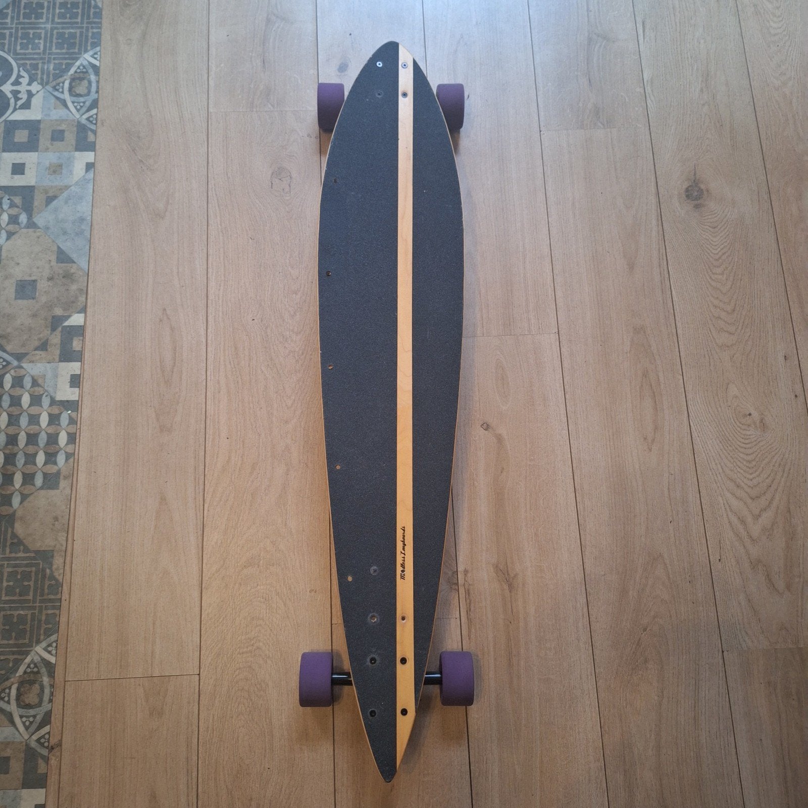 2de handse longboard, Sport en Fitness, Skateboarden, Ophalen, Gebruikt, Overige typen, Longboard