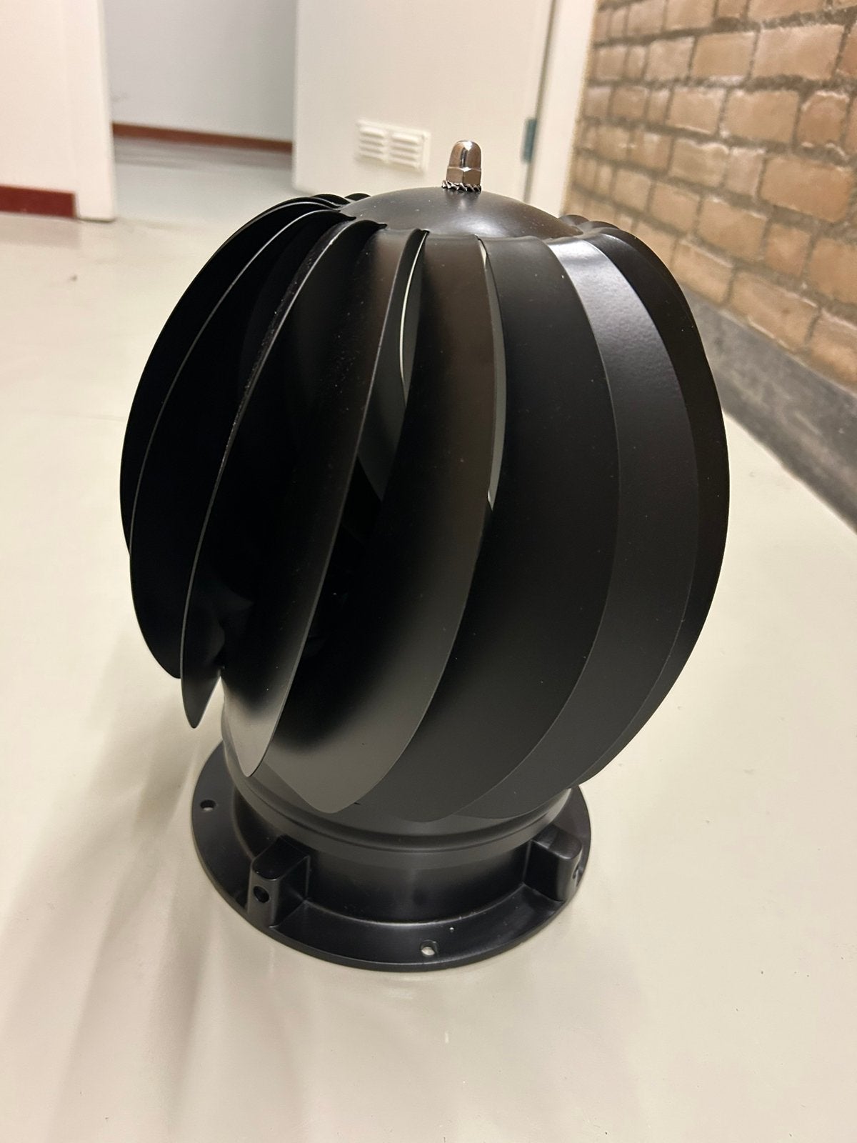Ventura Junior Spinner Zwart RVS 80 mm tot 200 mm, Ophalen, Nieuw, Ventilator en Afzuiger