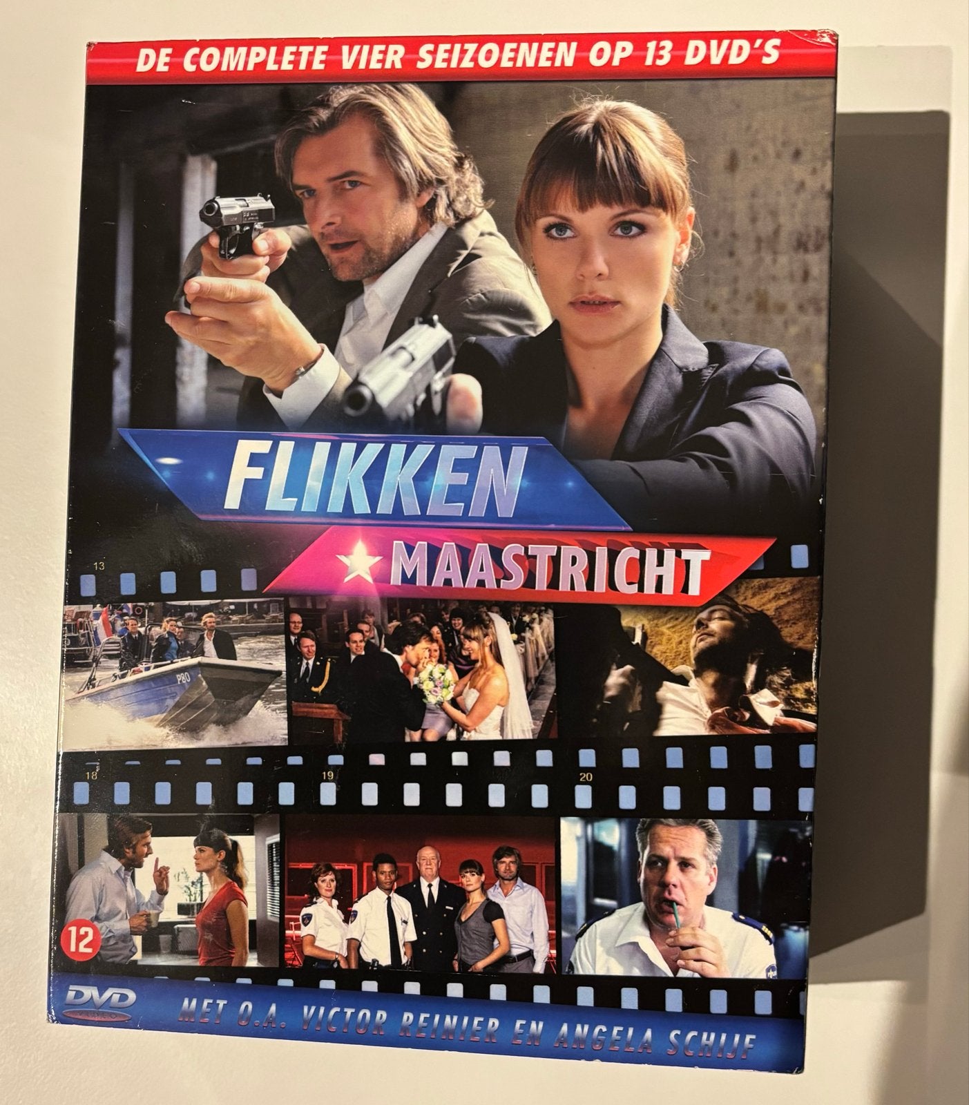 Flikken Maastricht - Complete Seizoenen 1-4 (13 DVD's), Seizoen 1, Misdaad, Nederlands, Zo goed als nieuw