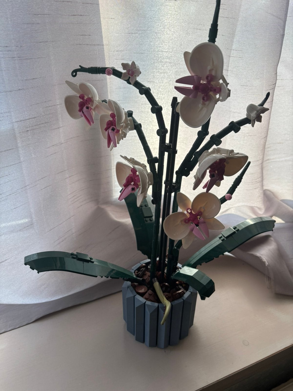 Lego orchidee, Ophalen, Gebruikt