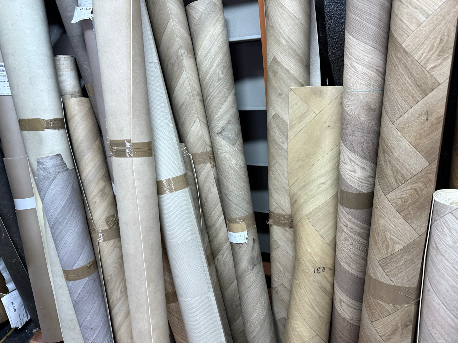 Novilon Vinyl, Tapijt & PVC Vloeren Outlet - Direct Meenemen, Ophalen, Beige, Nieuw, Minder dan 5 m²