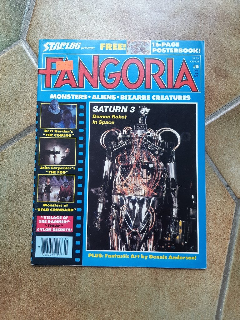 Fangoria magazine Issue 5, Verzenden, Gelezen, Muziek, Film of Tv