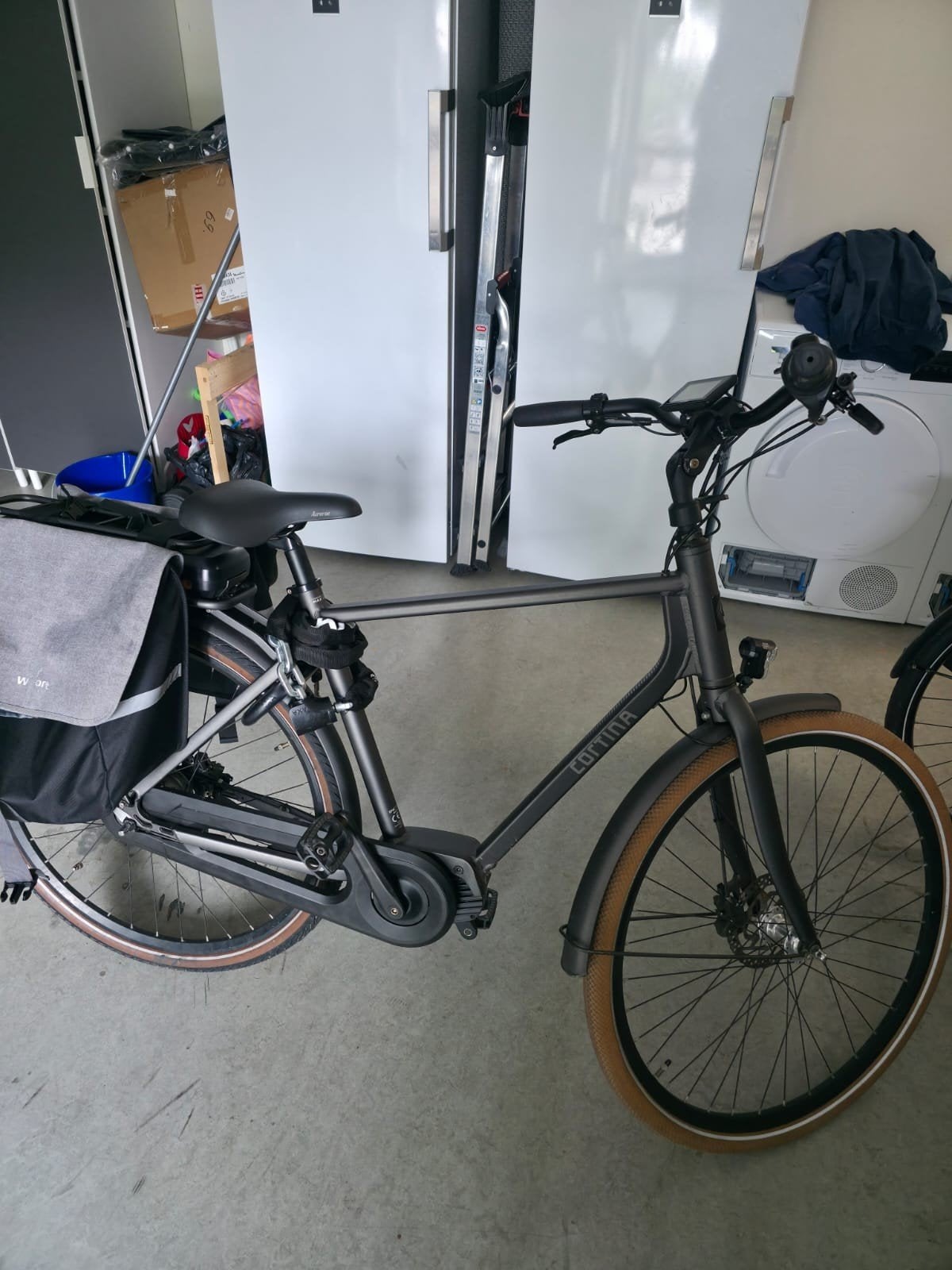 Cortina elektrische fiets, Fietsen en Brommers, Ophalen, Zo goed als nieuw, Overige merken