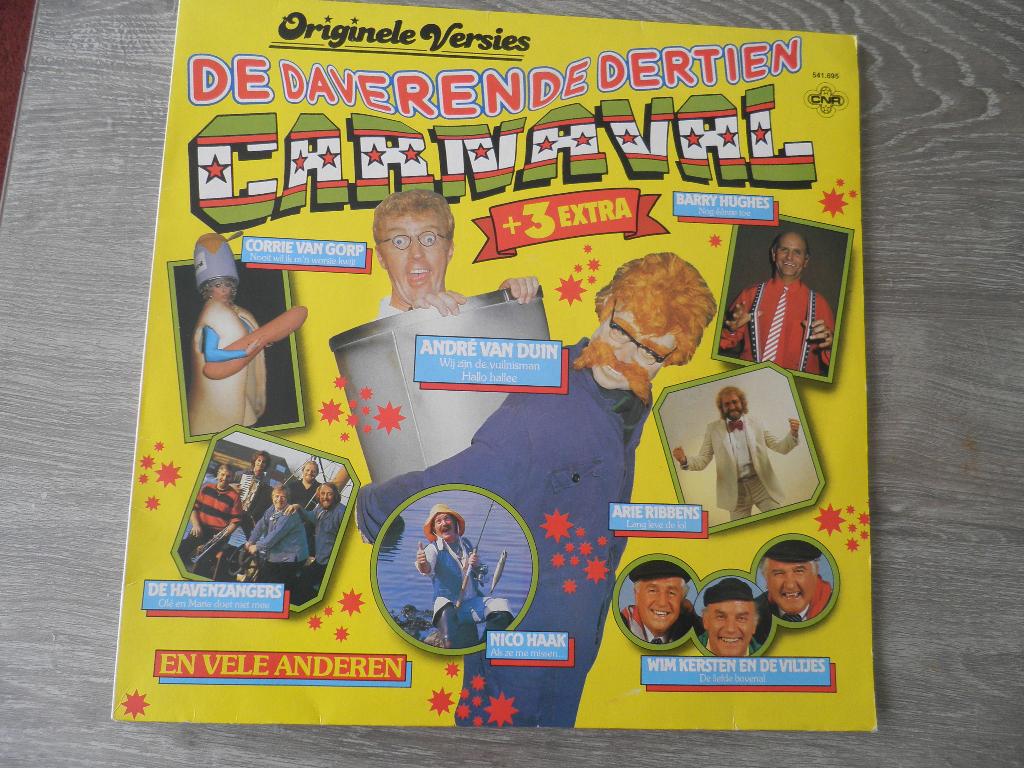 Daverende dertien Carnaval., Gebruikt, Inclusief binnenhoes, Ophalen of Verzenden, Overige genres