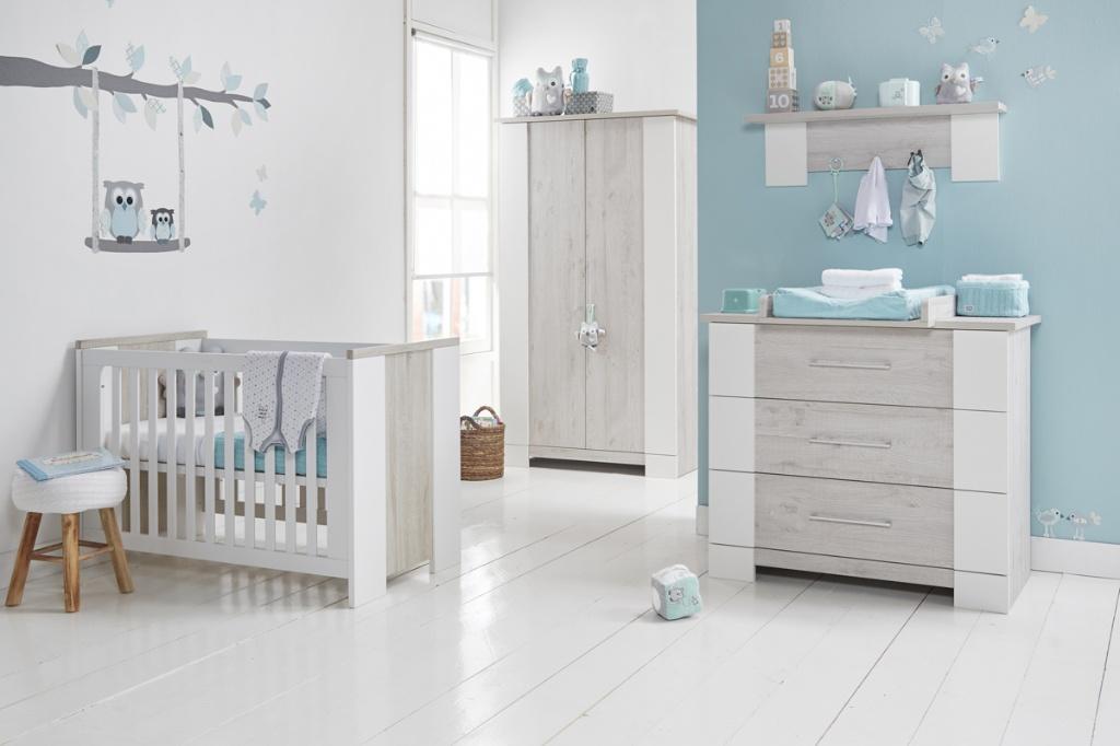 Interbaby Arizona Ledikant, Junior bed & Commode, Ophalen, Zo goed als nieuw, Jongetje of Meisje