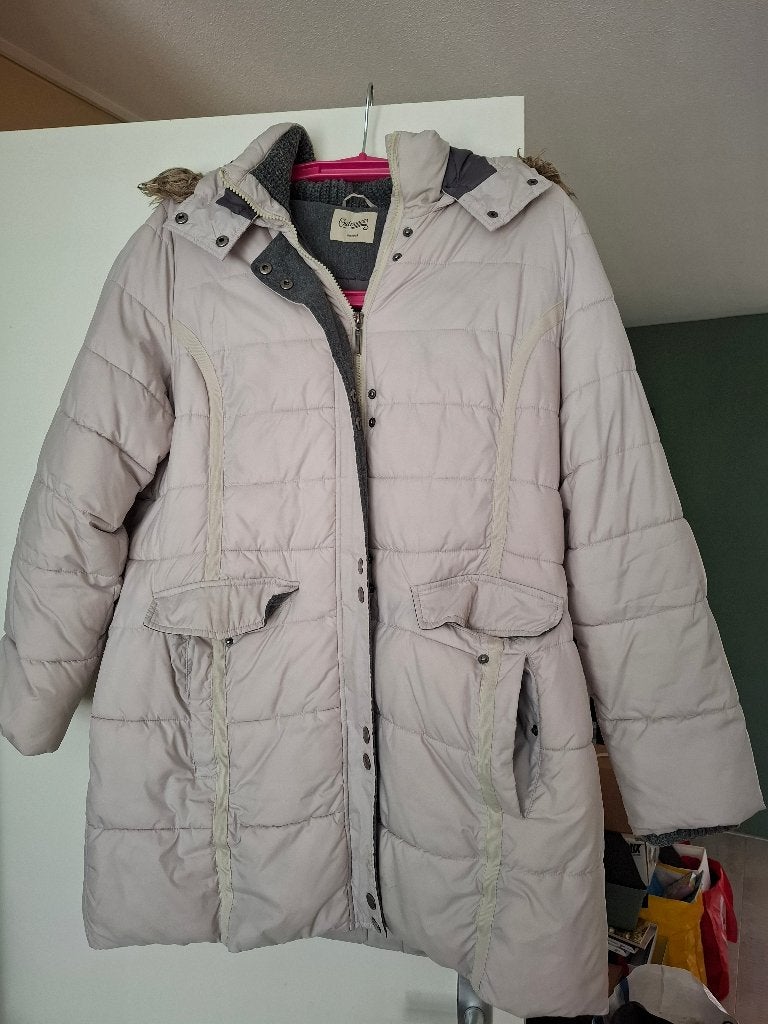 Tom Tailer Winterjas, Ophalen of Verzenden, Zo goed als nieuw, Maat 46/48 (XL) of groter, Beige