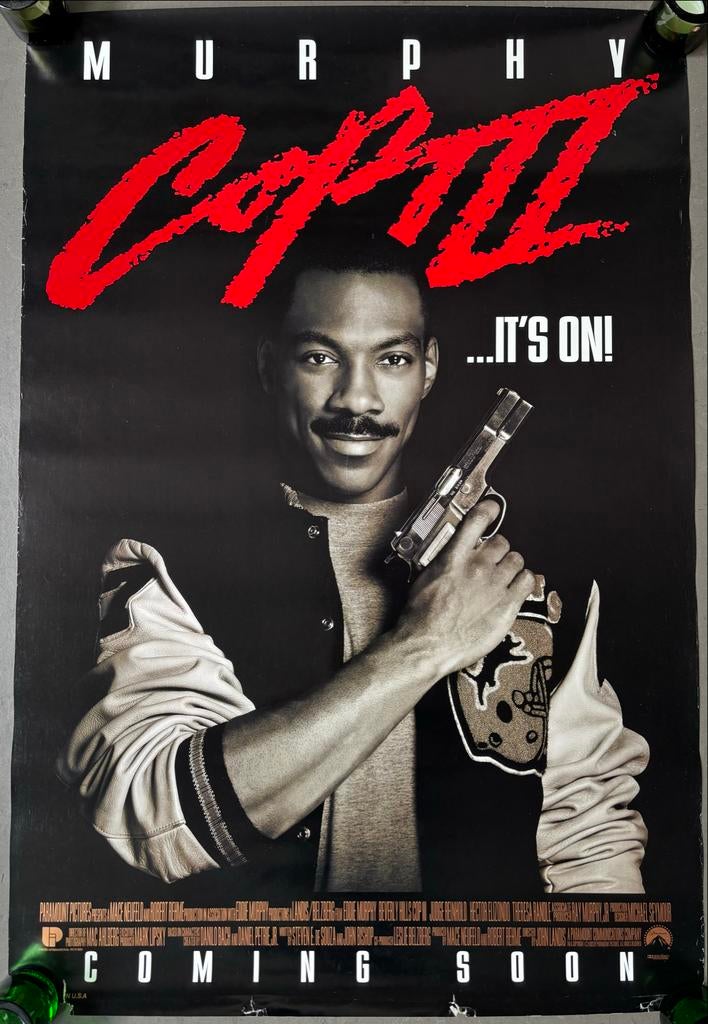 3 originele filmposters Eddie Murphy, Ophalen of Verzenden, A1 t/m A3, Film en Tv, Rechthoekig Staand