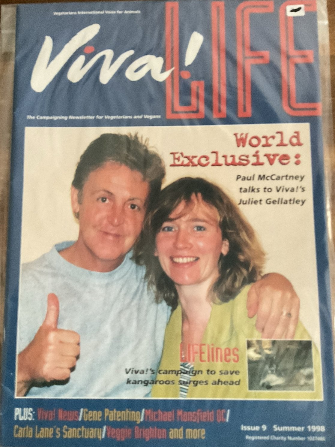 Viva! Life Magazine - Paul McCartney Exclusief (1998), Verzenden, Gelezen, Overige typen