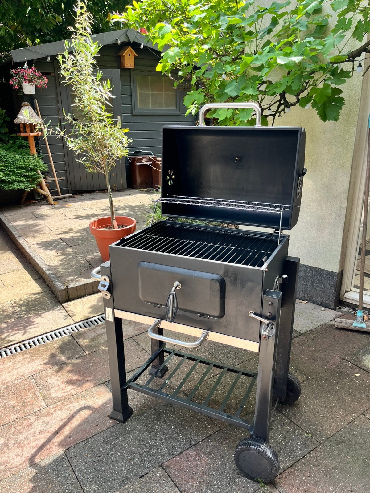 Tectake BBQ, Ophalen, Gebruikt