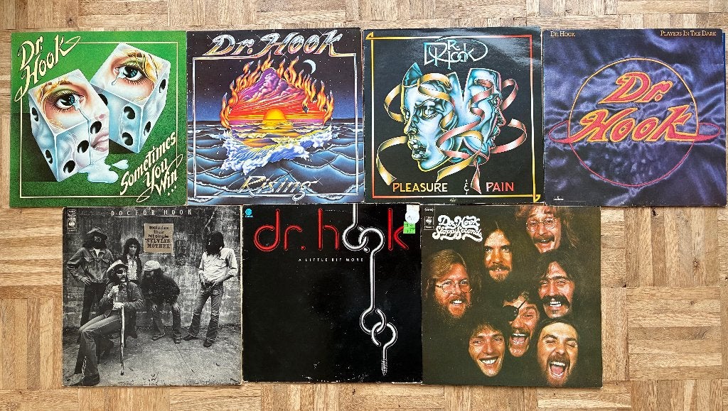 Dennis Locorriere (Dr Hook) lp's, Beschermende buitenhoes, LP, Gebruikt, Ophalen of Verzenden