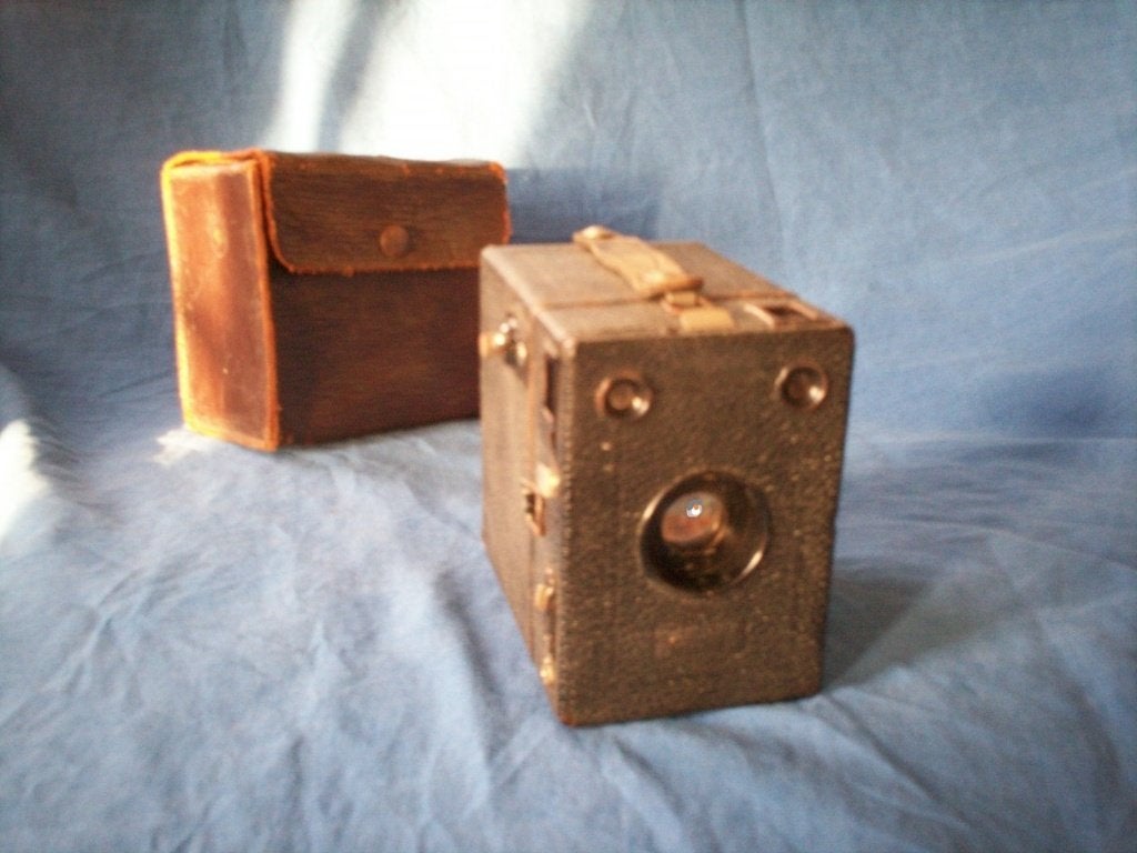 Zeiss Ikon 54/2 Box Tengor 6x9 rolfilm camera uit jaren 30, Ophalen, Voor 1940, Fototoestel