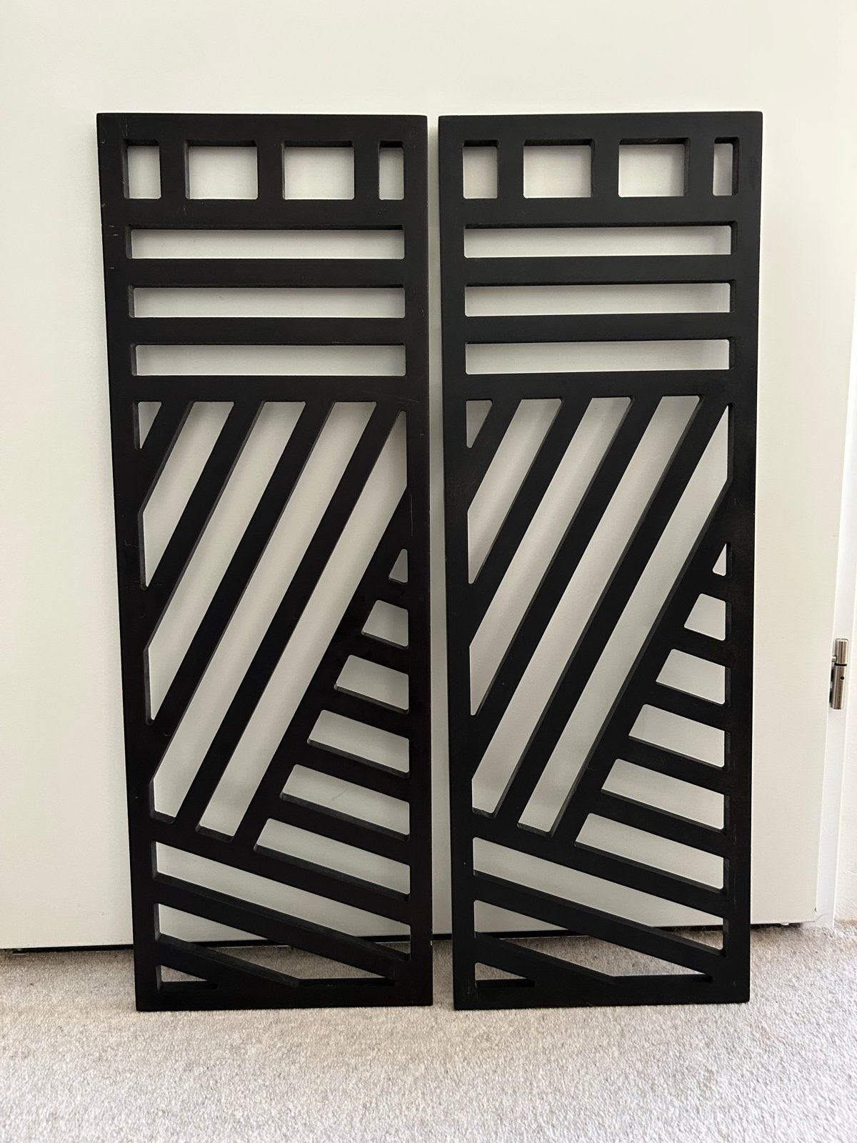 Riviera Maison wand- of raamdecoratie zwart hout, Huis en Inrichting, Woonaccessoires | Wanddecoraties, Ophalen, Decoratieobject