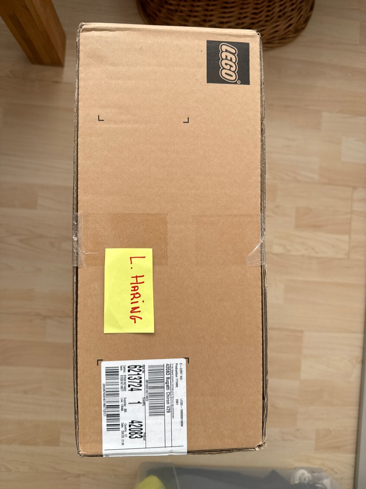 LEGO Technic Bugatti Chiron 42083 - Nieuw in omdoos, Lego, Nieuw, Ophalen of Verzenden, Technic