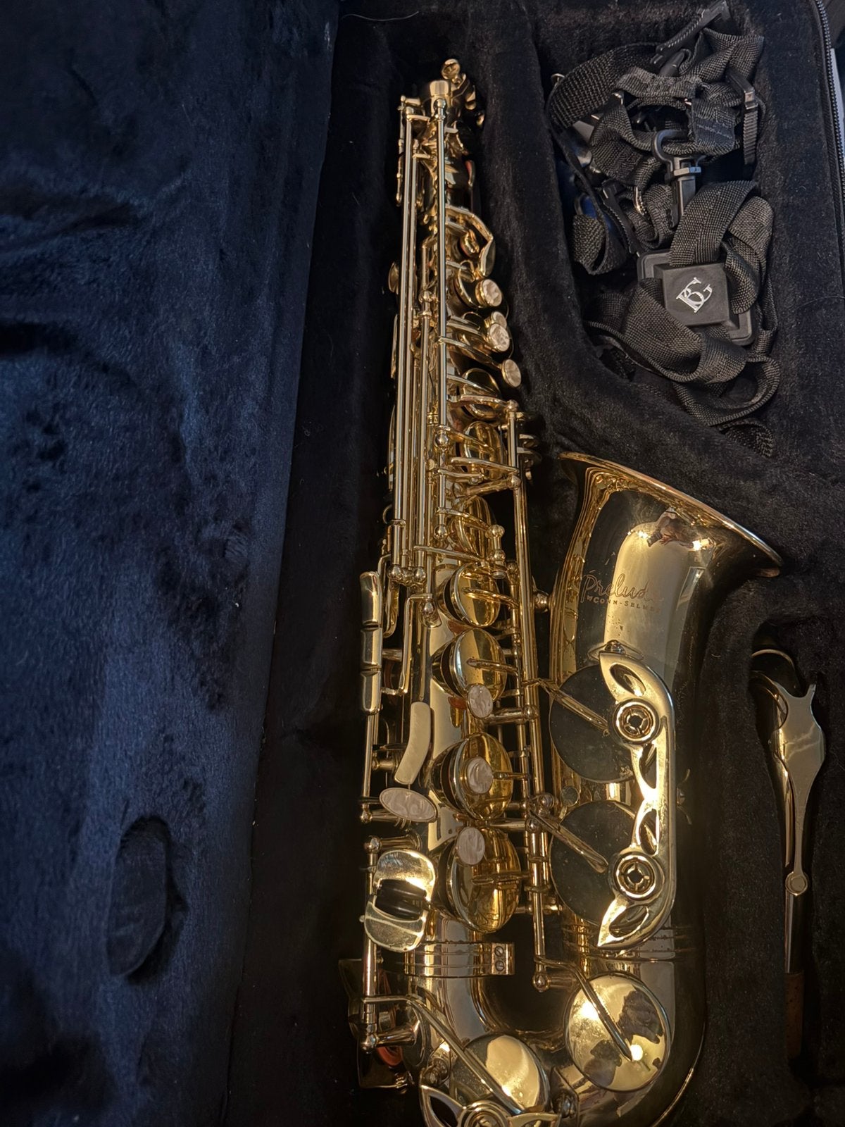 Prelude Altsax, Ophalen of Verzenden, Gebruikt, Alt, Met koffer