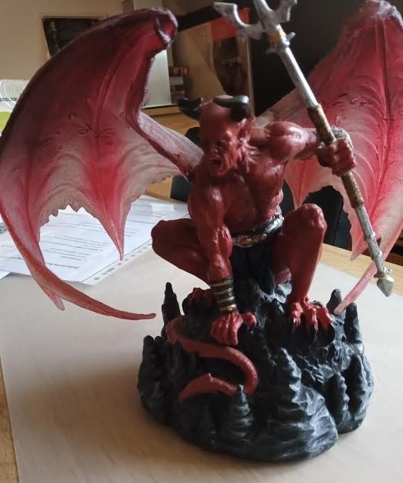 Duivel (Beeld), Verzamelen, Beelden en Beeldjes, Ophalen of Verzenden, Zo goed als nieuw, Fantasy