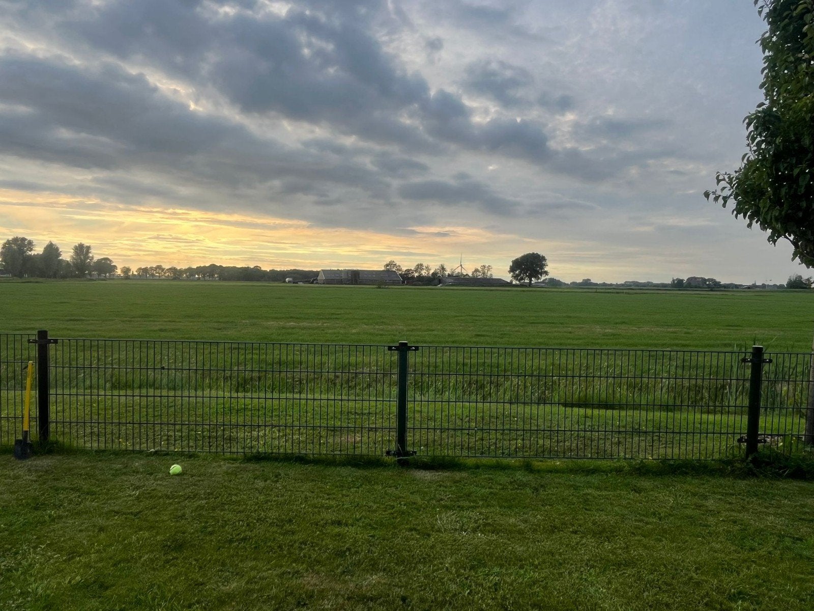 40m dubbelstaafmat hekwerk met 2 poorten en palen, Ophalen, Met poort, Gebruikt, Dubbelstaafmat hekwerk