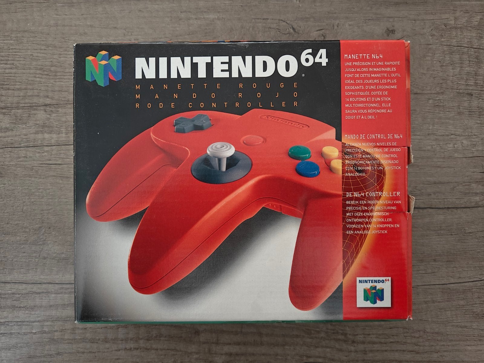 Nieuwe Nintendo 64 Rode Controller in doos, Spelcomputers en Games, Spelcomputers | Nintendo 64, Ophalen of Verzenden