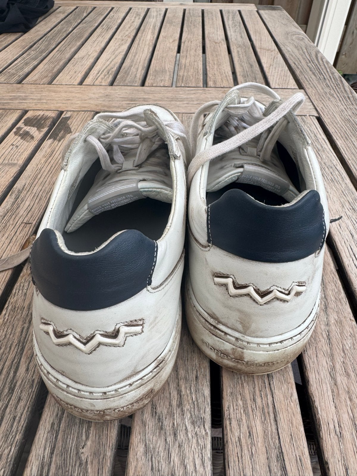 Floris van Bommel sneakers maat 10, Ophalen of Verzenden, Gedragen, Wit, Sneakers of Gympen
