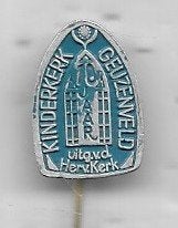 KINDERKERK GEUZENVELD SPELD, Ophalen of Verzenden, Gebruikt, Overige onderwerpen, Speldje of Pin