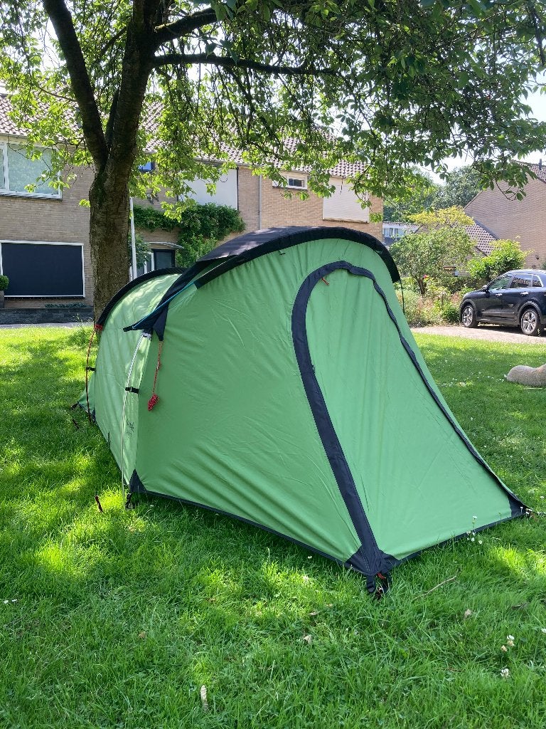 Carl Denig Jupiter 2, Caravans en Kamperen, Tenten, Ophalen, Gebruikt, Tot en met 2