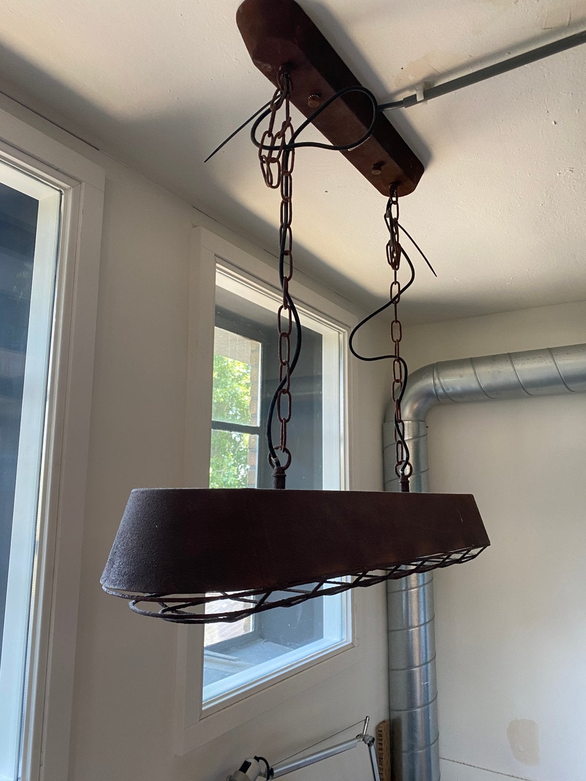 Industriële hanglamp, Ophalen of Verzenden, Zo goed als nieuw