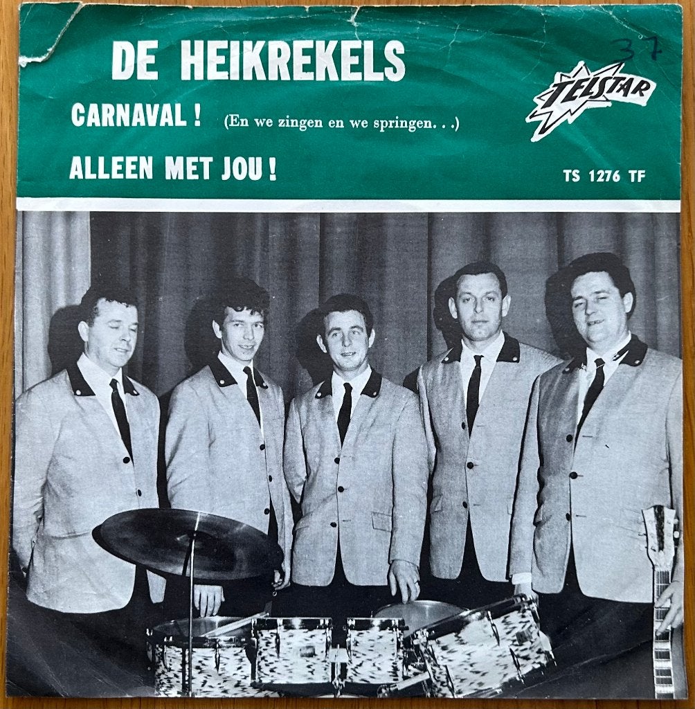 Piraten Single De Heikrekels (Telstar)., Cd's en Dvd's, Vinyl Singles, Gebruikt, Verzenden, 7 inch, Overige typen