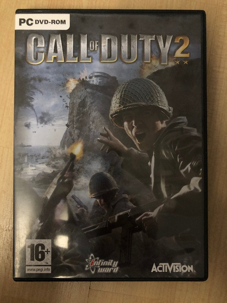 Call of Duty 2, Spelcomputers en Games, Games | Pc, Gebruikt, Vanaf 18 jaar, Shooter, 1 speler