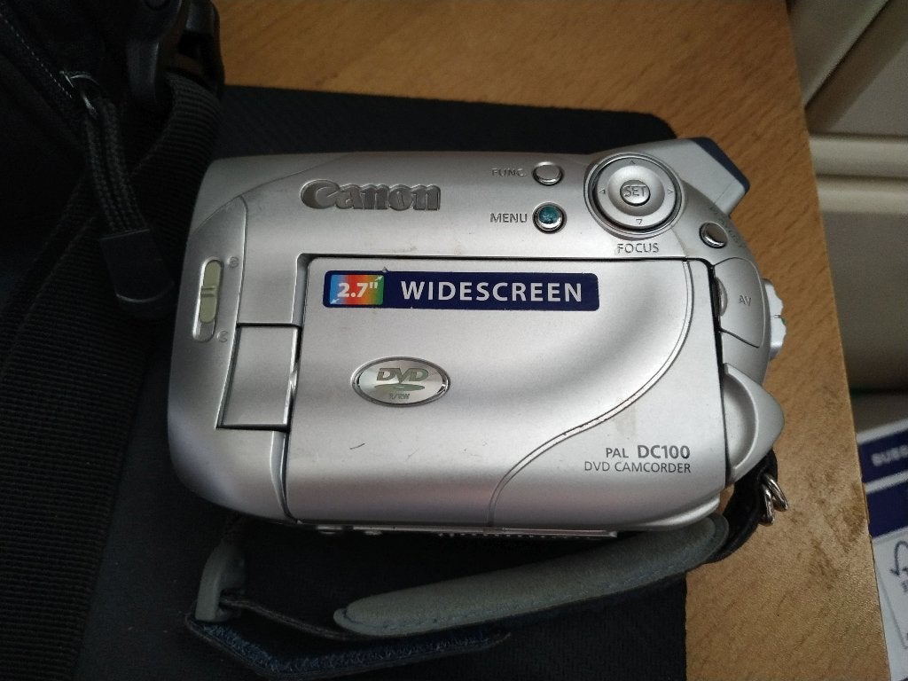 Canon DC100 DVD Camcorder, Audio, Tv en Foto, Mini dv, Gebruikt, Canon, 20x of meer