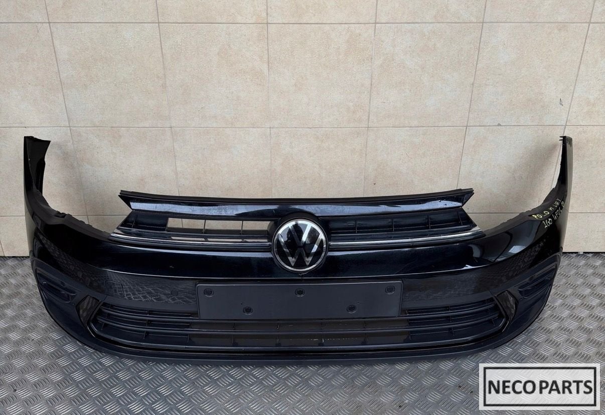 VW POLO VI  2G0 2GS FACELIFT VOORBUMPER  ALLES LEVERBAAR!!!, Gebruikt, Volkswagen, -, Ophalen of Verzenden