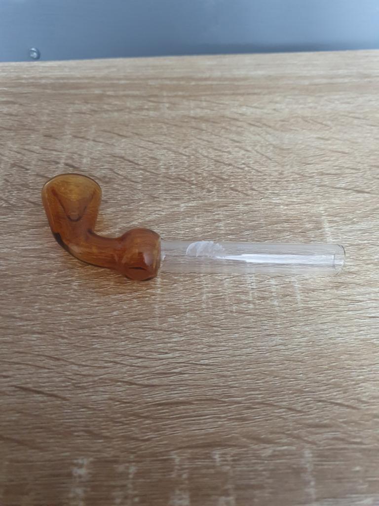 Nieuw glazen pijpje, Verzamelen, Ophalen of Verzenden, Nieuw, (Water)pijp