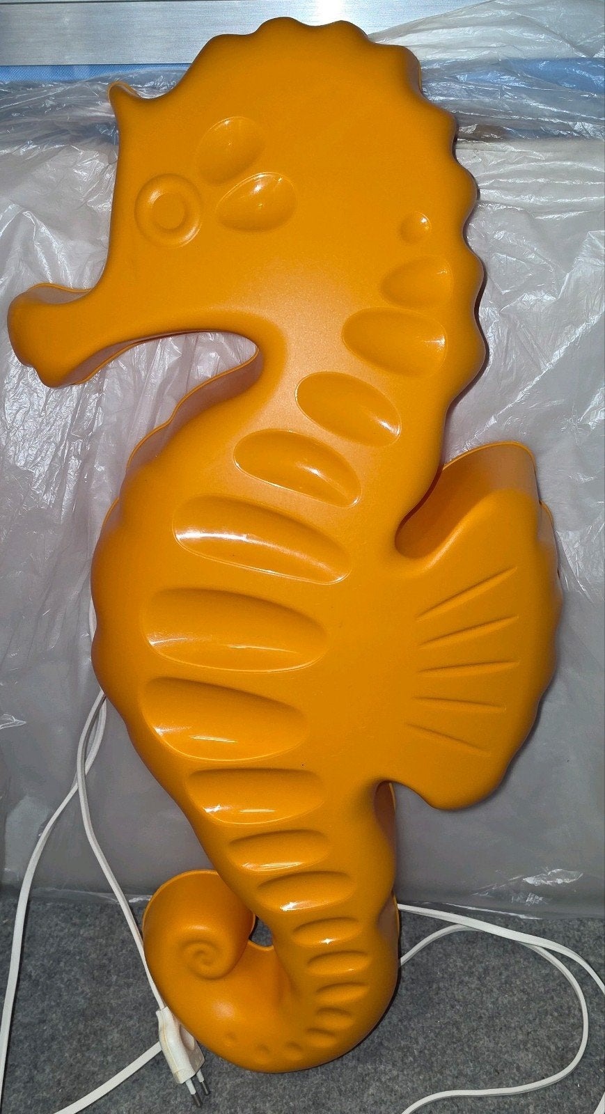 ikea vintage  Oranje Zeepaard Wandlamp, Gebruikt, Oranje, Overige fittingen, Ophalen of Verzenden