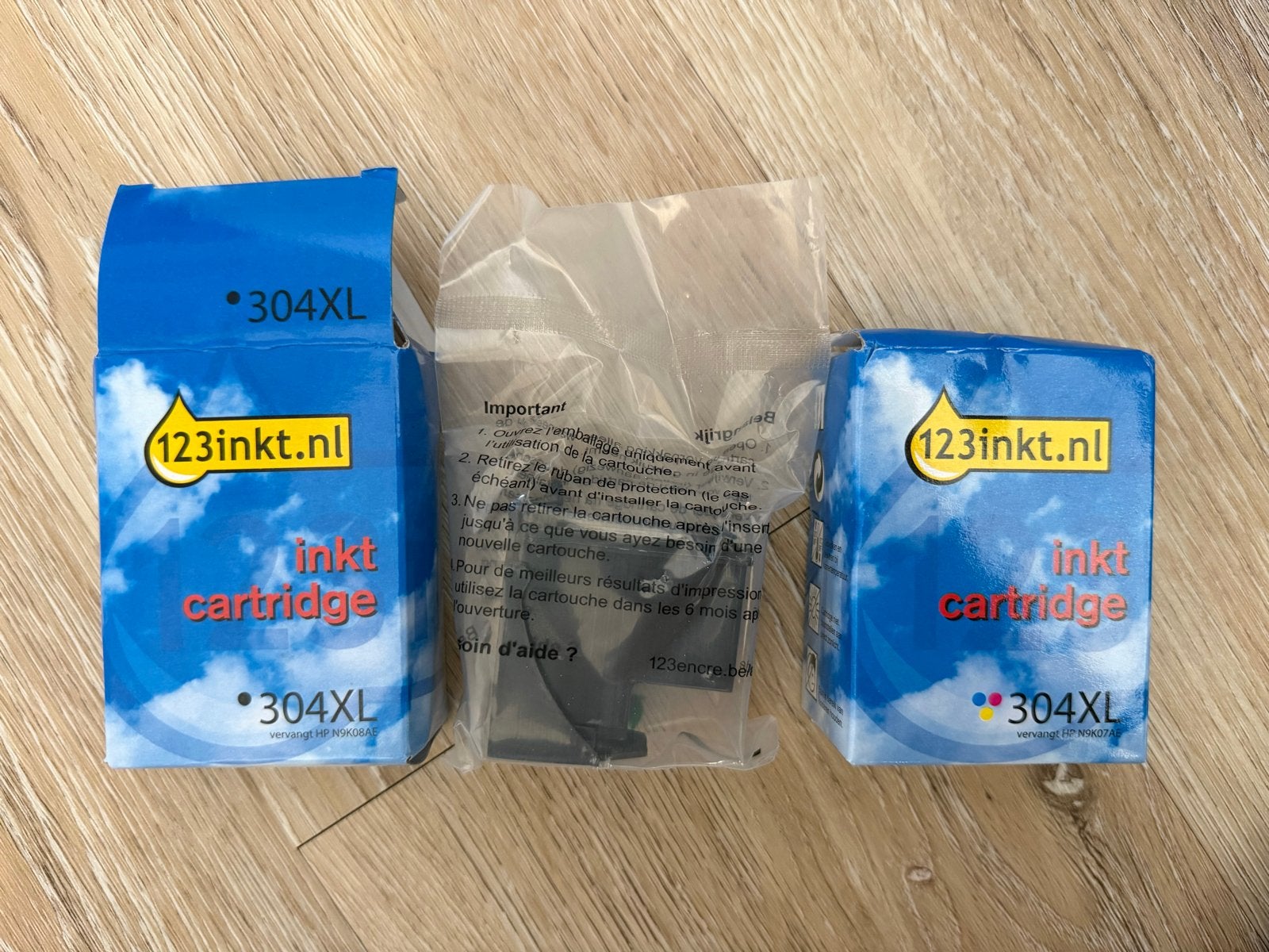 2x 123inkt Inktcartridge 304XL - Nieuw in verpakking, Computers en Software, Printerbenodigdheden, Ophalen of Verzenden, Nieuw