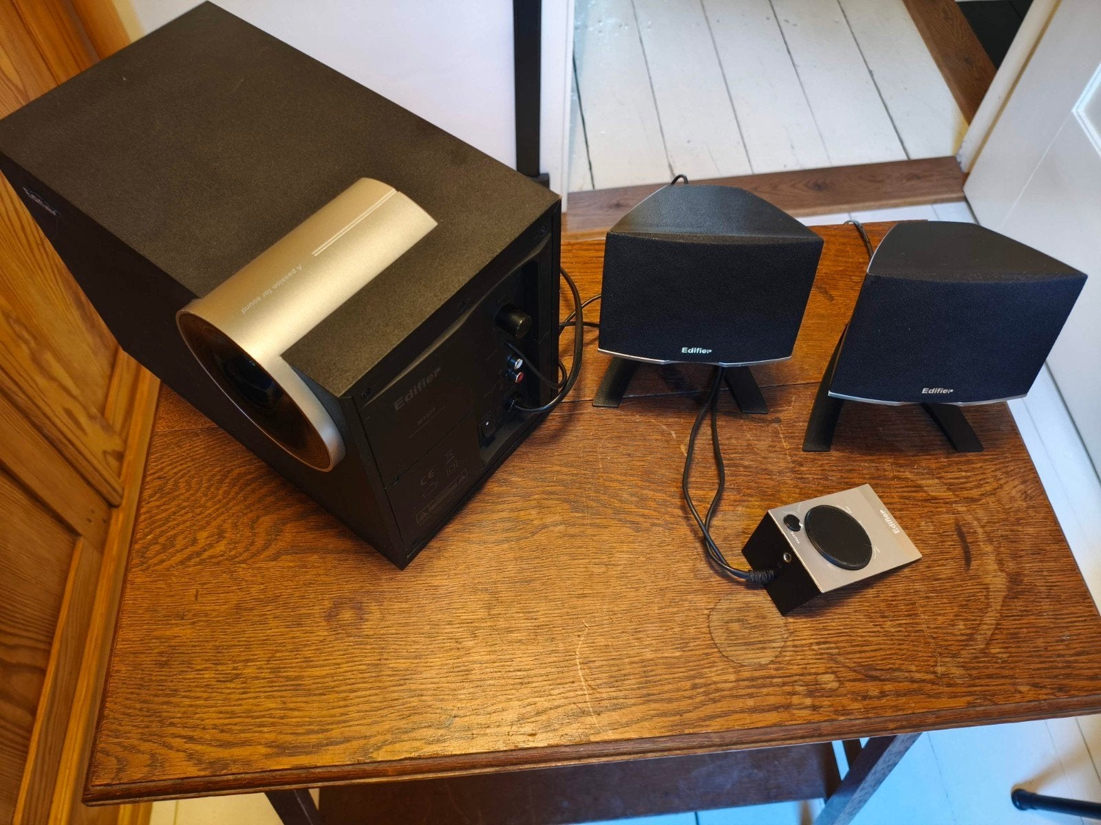 Edifier M1380 2.1 multimedia speakerset, Ophalen of Verzenden, Gebruikt, Audiokanaal 2.1, Edifier