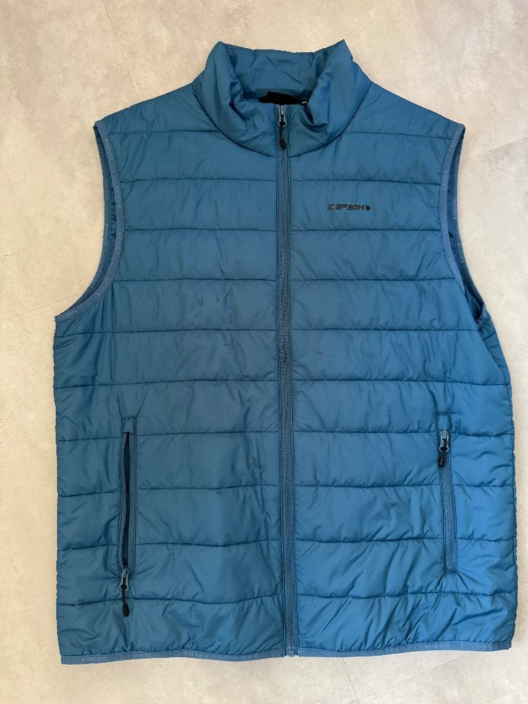 Icepeak heren Bodywarmer, Icepeak, Blauw, Maat 56/58 (XL), Ophalen of Verzenden