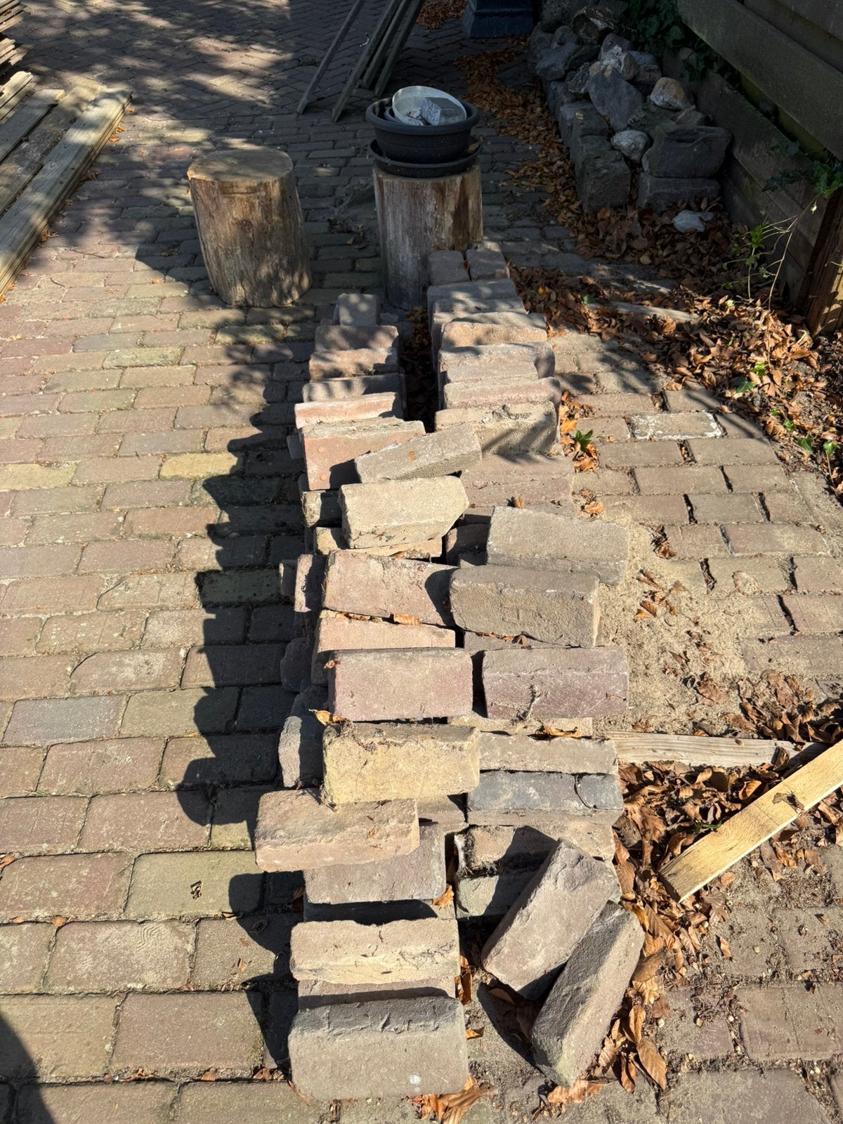 Gebruikte waaltjes, Ophalen, Overige materialen, Gebruikt, Klinkers