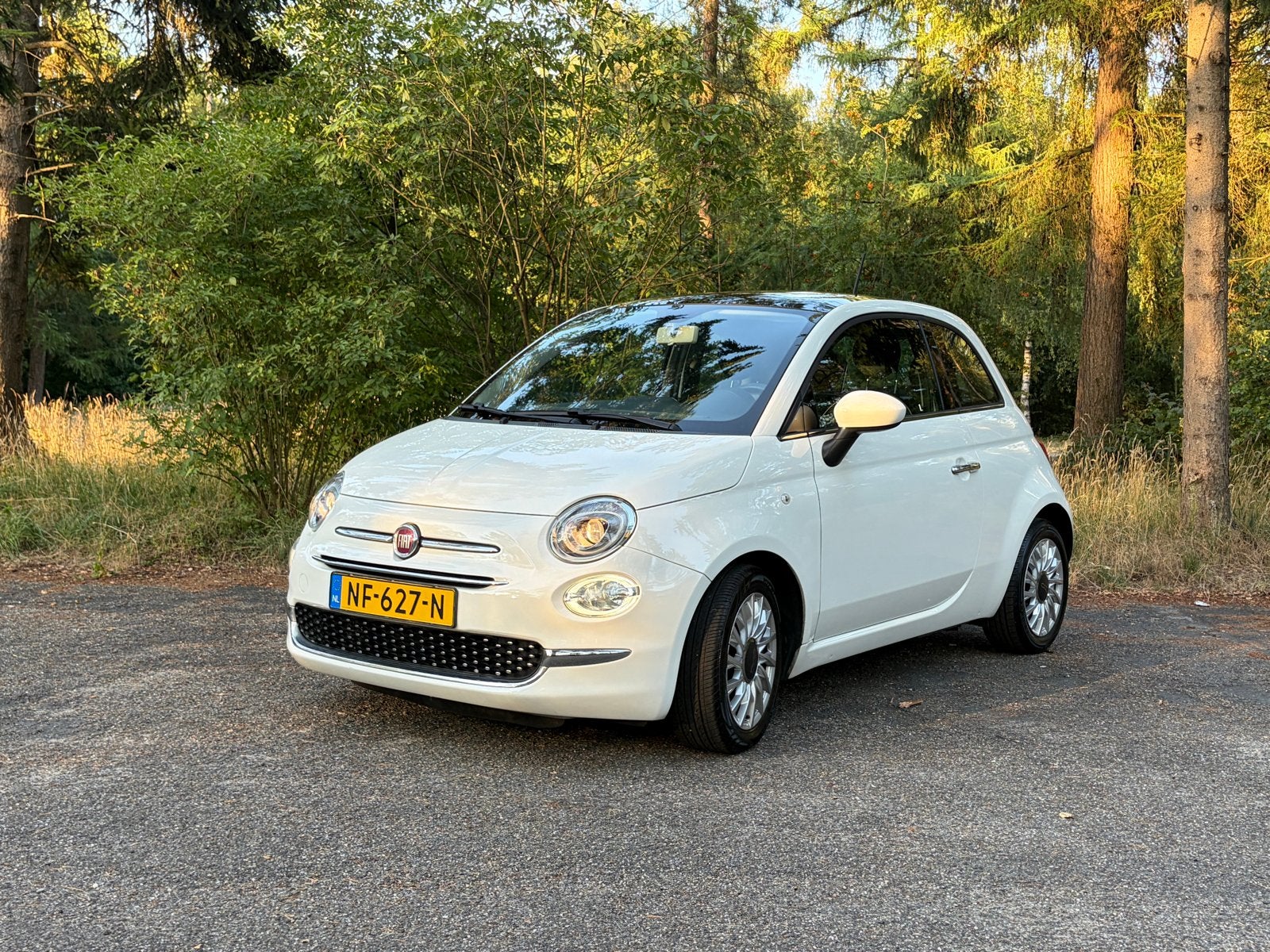 Fiat 500 | Airco | panoramadak | 98.541 km | origineel NL, Voorwielaandrijving, Origineel Nederlands, Handgeschakeld, 26 km/l