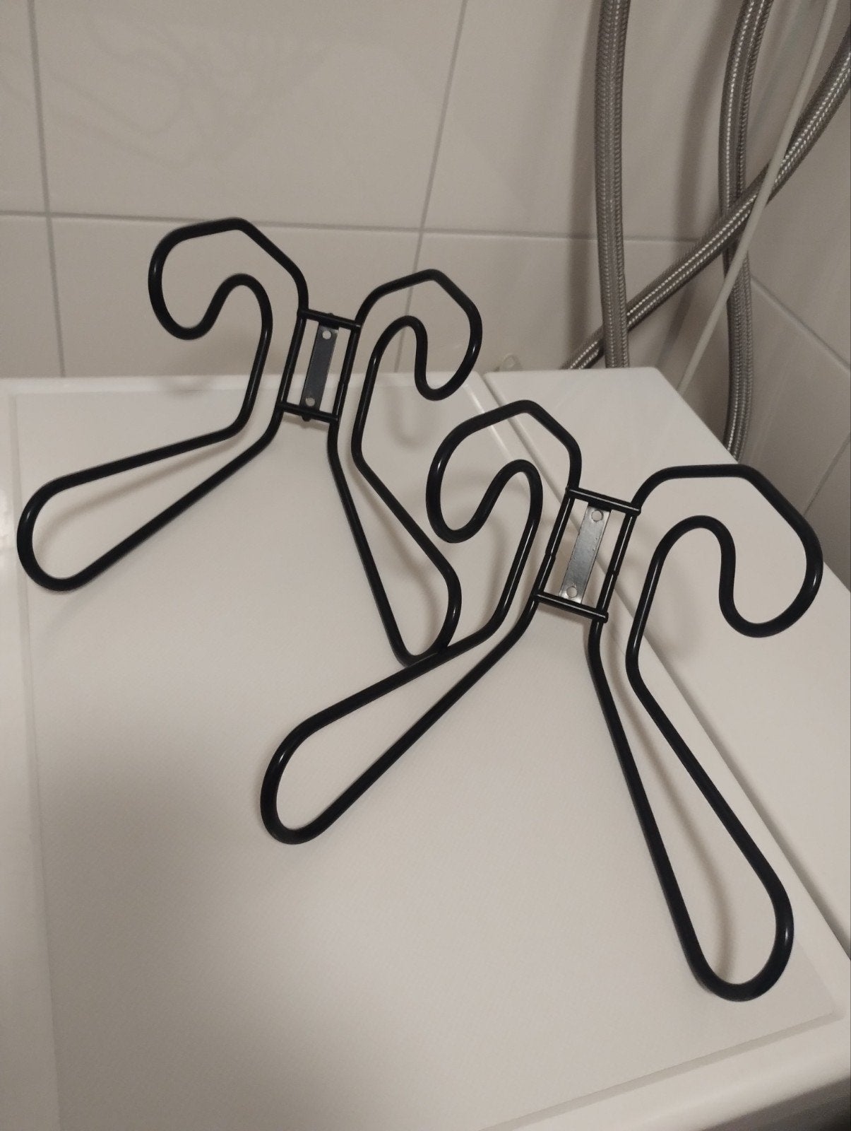 Vintage jaren tachtig Ikea Frän kapstok haken, Ophalen of Verzenden, Metaal, Wandkapstok, Minder dan 100 cm
