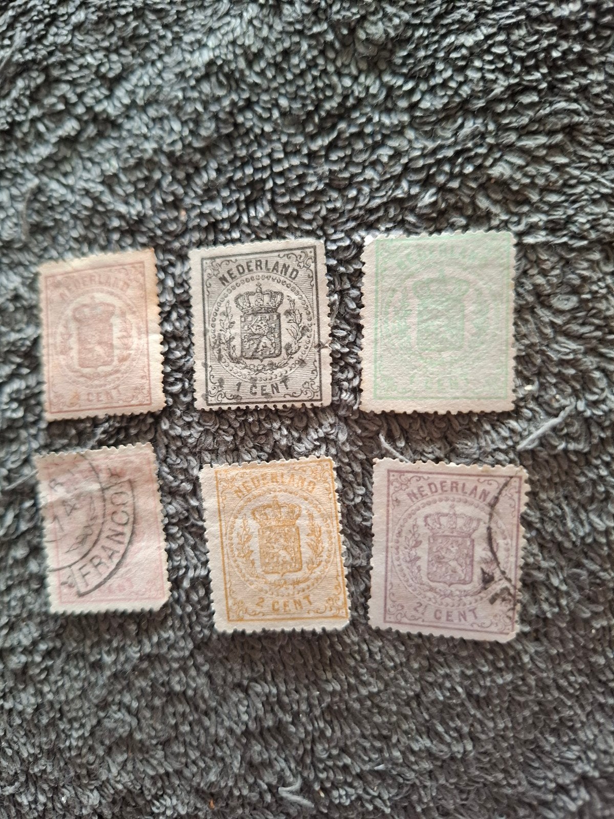 Nederland 1869-1871 Rijkswapen, Postzegels en Munten, Verzenden, T/m 1940, Gestempeld